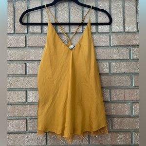 NWT Free People Golden Tank